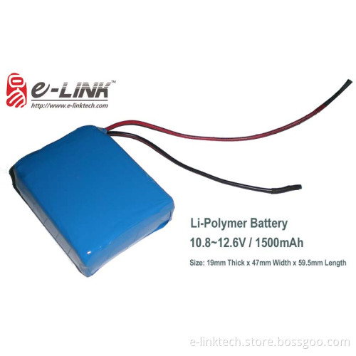 ODM Li-polymer Battery Pack